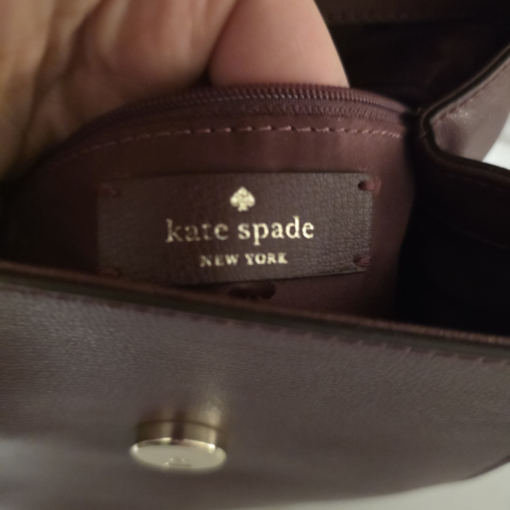 Kate Spade Burgundy Leather Backpack ( New With Tags ) - Picture 13 of 14